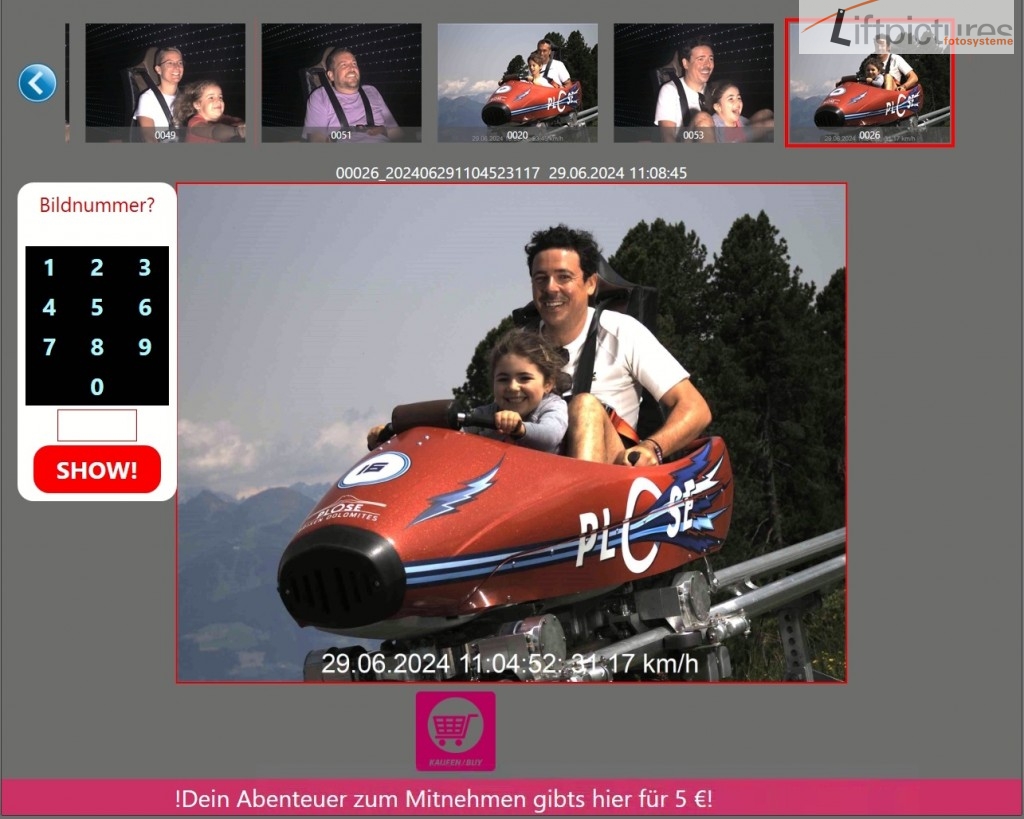 Liftpictures mit Duo_CAM auf der Plose